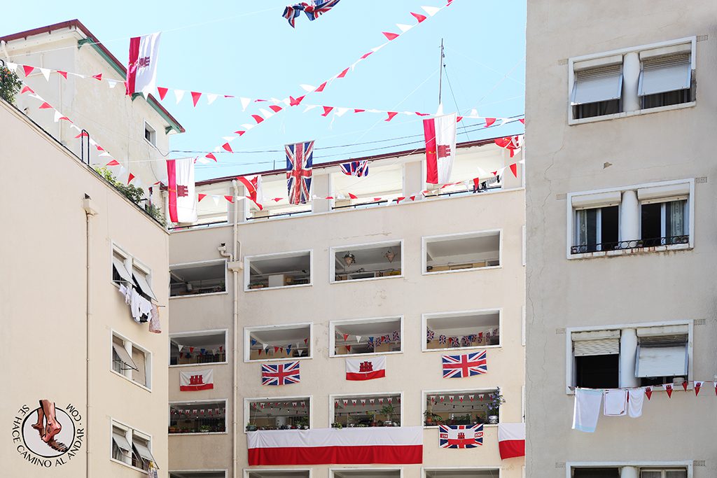 Ventanas banderas Gibraltar